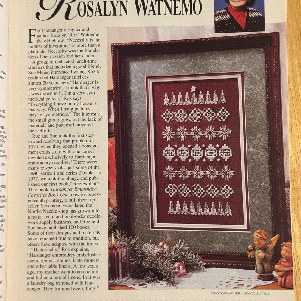 Cross Stitch & Country Crafts Better Homes and Gardens Magazine Nov/Dec 1994‎